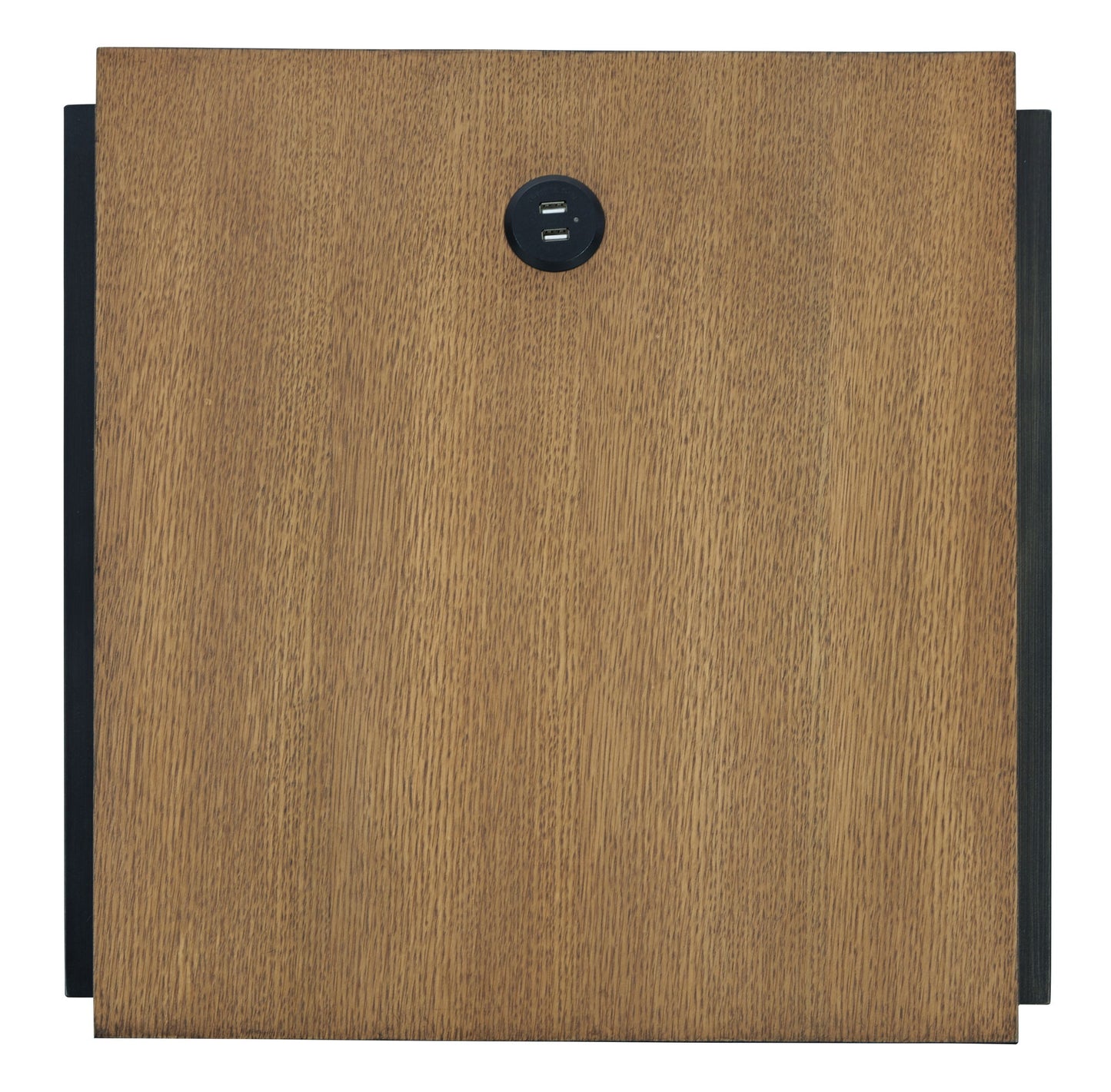 Fridley - Rectangular End Table - Brown / Black