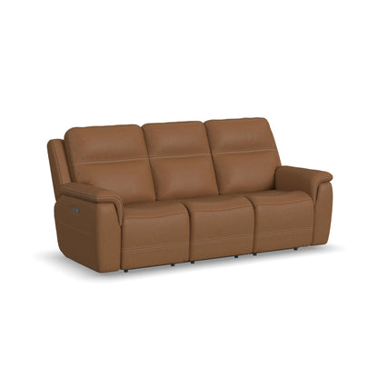 Sawyer - Power Reclining Sofa With Power Headrests & Lumbar