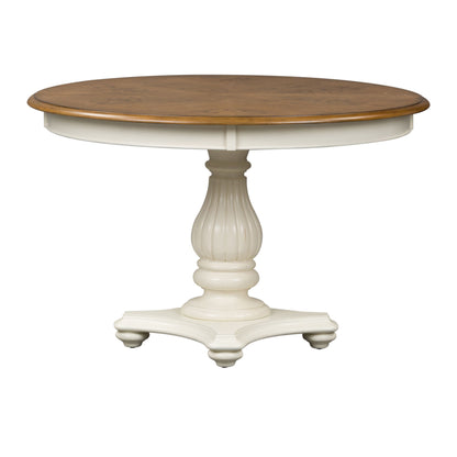 Cumberland Creek - Pedestal Table Base - White