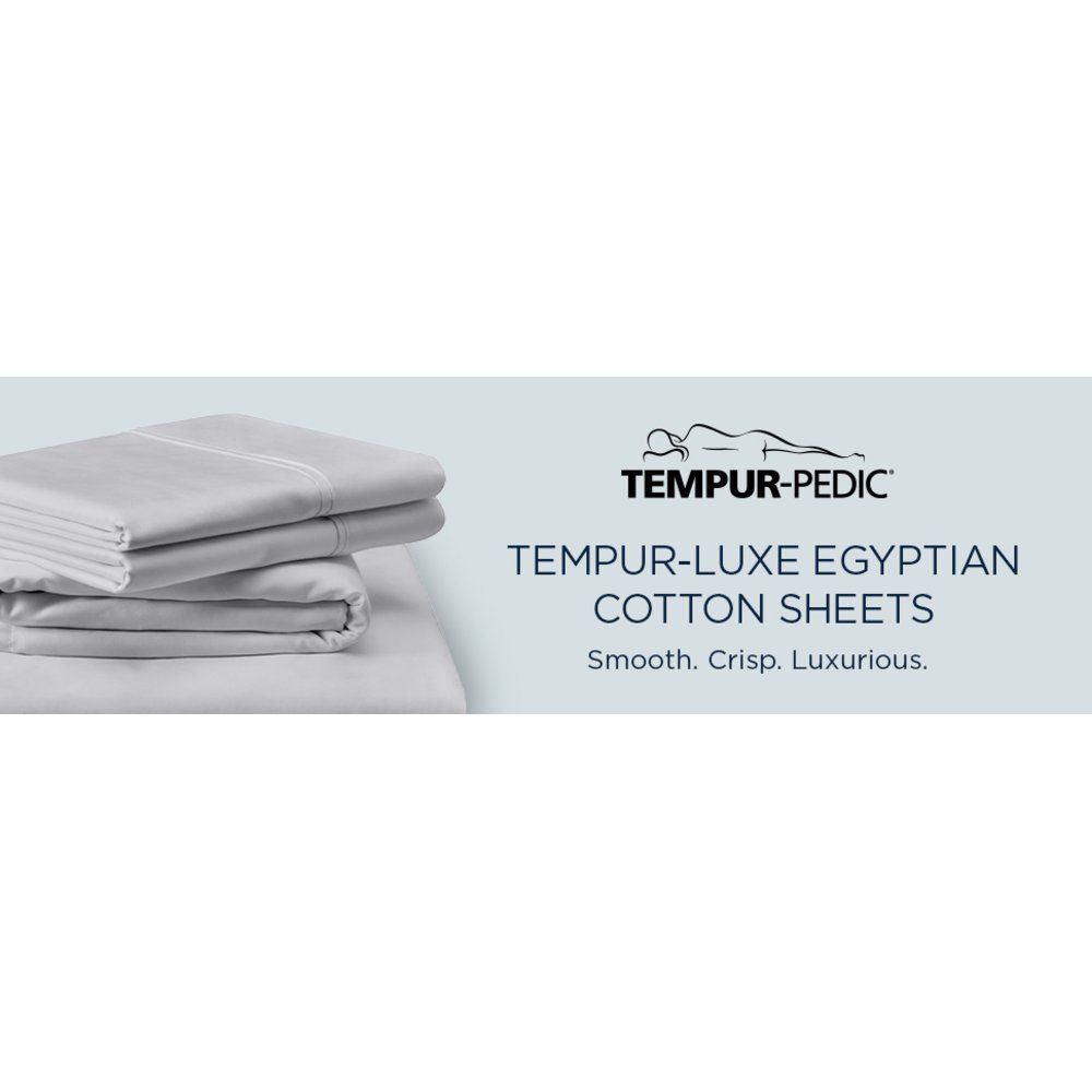 Linens - Tempur Luxe Egyptian Cotton Sheet Set - White