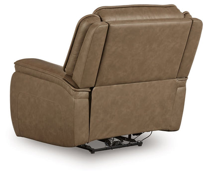 Glencroft - Power Recliner / Adjustable Headrest - Sahara