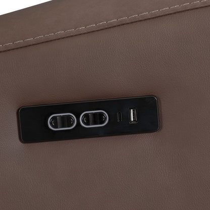 Beckham - Swivel Glider Recliner P2 - Brown