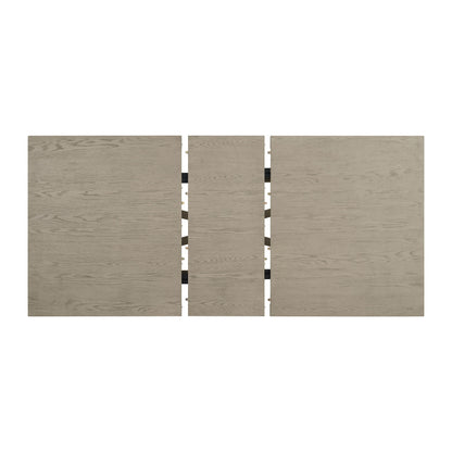 Elma - Rectangular Dining Table With 18" Leaf - Almond