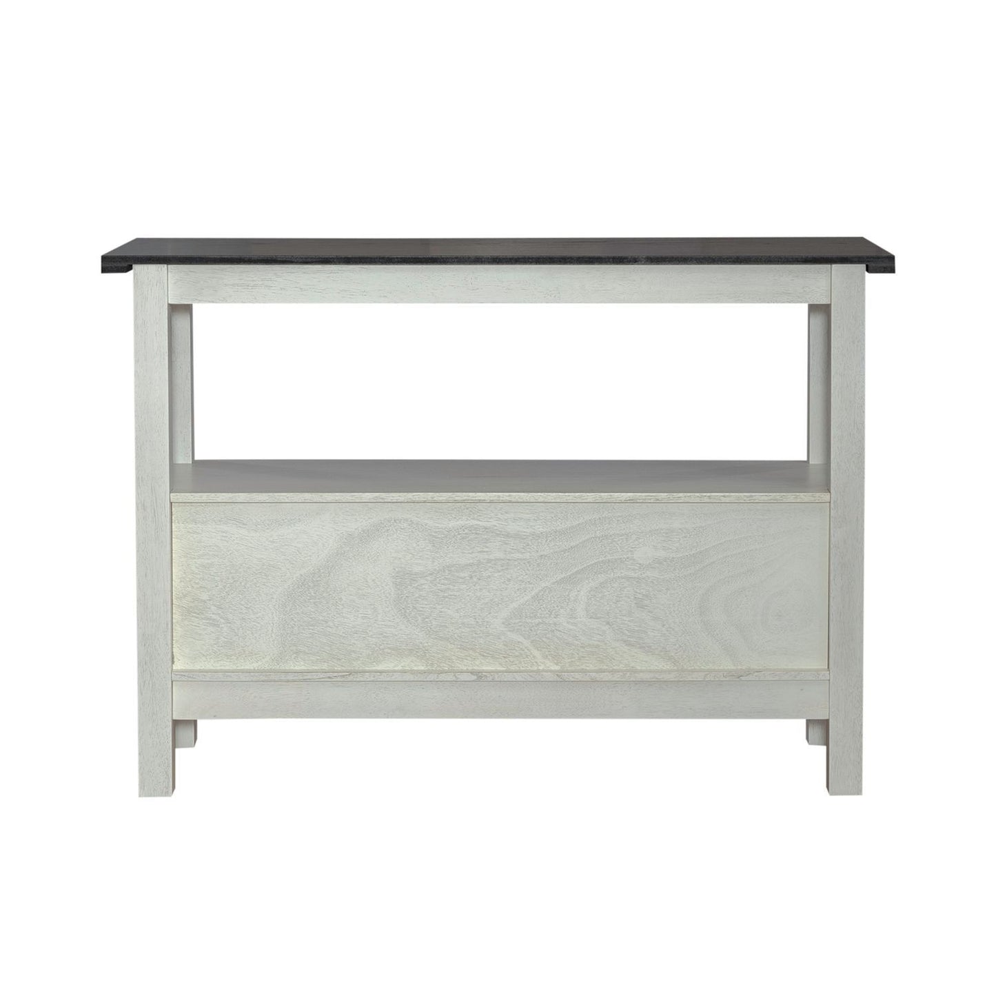 Brook Bay - Sideboard - Textured White / Carbon Gray