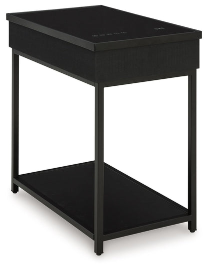 Gemmet - Accent Table - Black