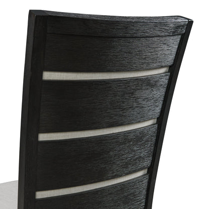 Grady - Dining Slat Back Side Chair (Set of 2) - Black