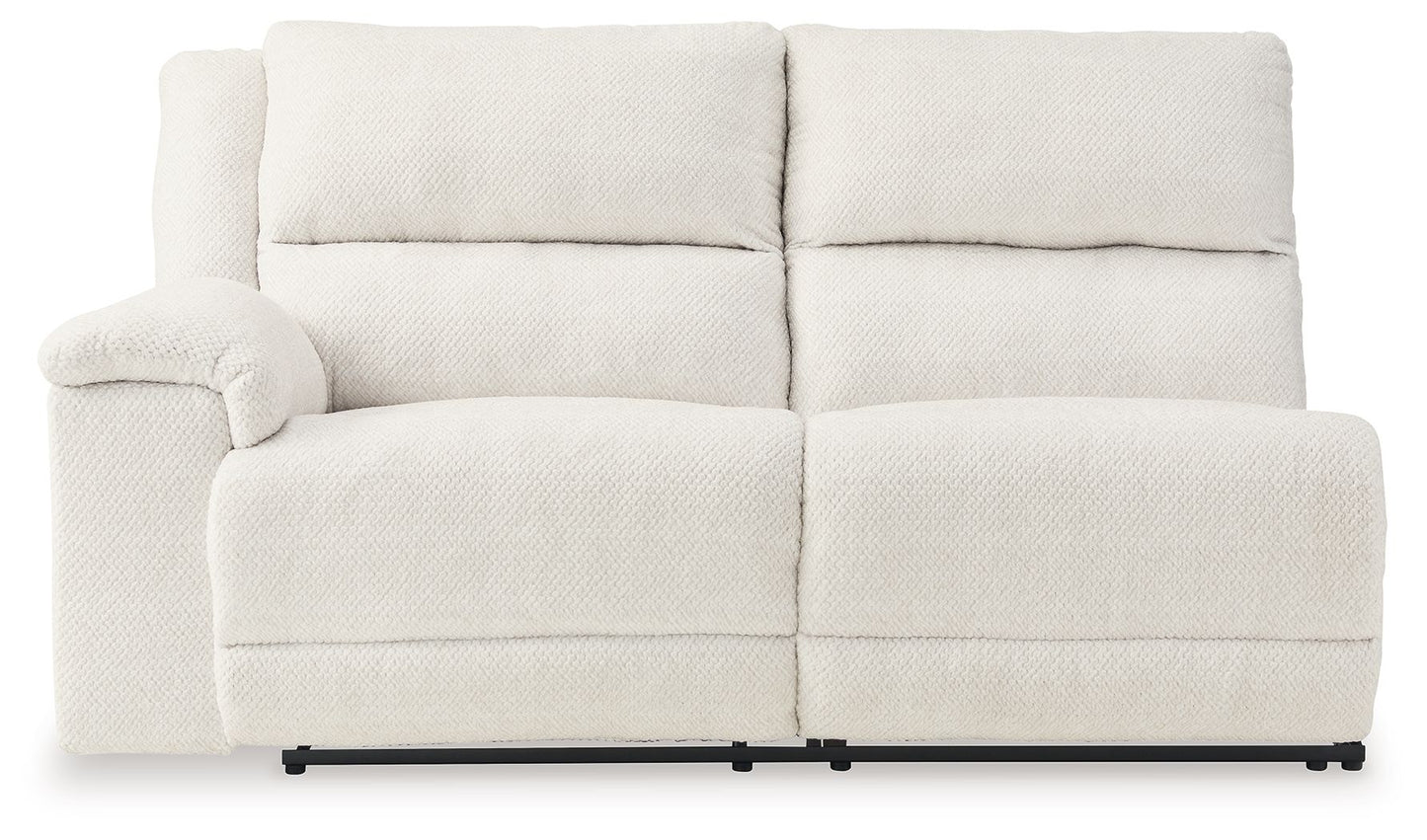 Keensburg - Laf Power Reclining Loveseat - Linen