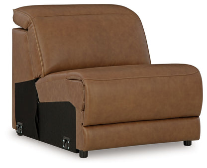 Magic Man - Armless Chair With Manual Headrest - Caramel