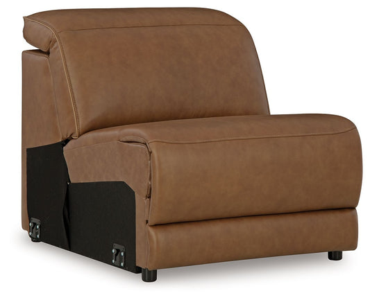 Magic Man - Armless Chair With Manual Headrest - Caramel