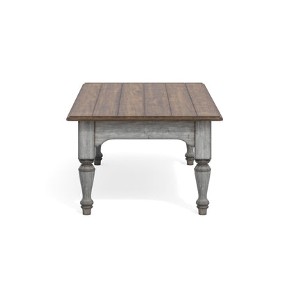 Plymouth - Rectangular Coffee Table - Gray