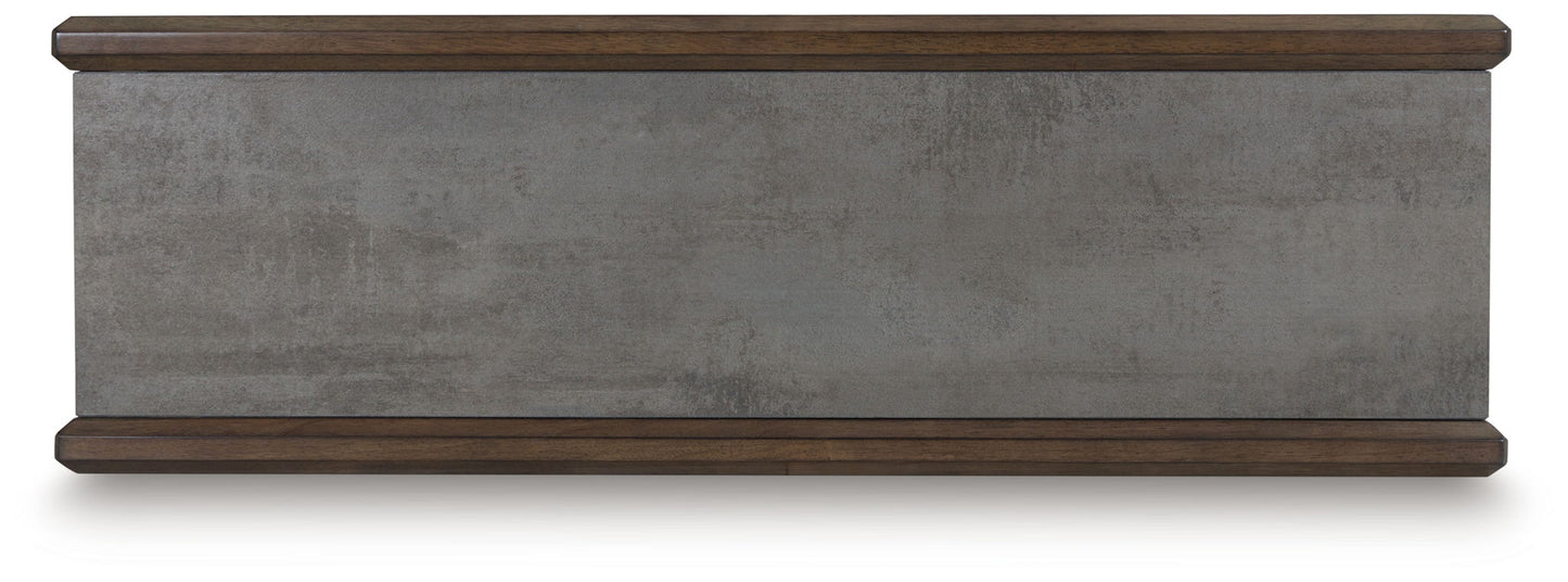 Kallenny - Sofa Table - Brown / Gray