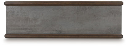 Kallenny - Sofa Table - Brown / Gray