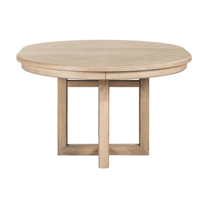 Proximity Place - Pedestal Table - Barley Buff