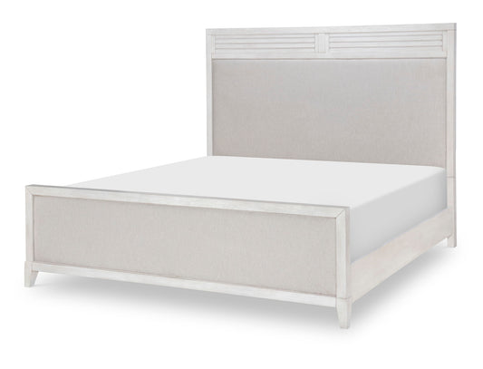 Edgewater - Queen Upholstered Footboard - White