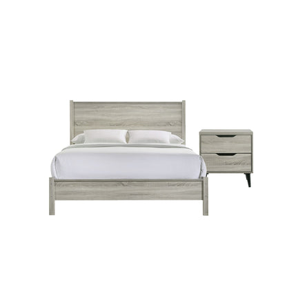 Ernesto - Queen Panel 2 Piece Bedroom Set (3A Packing) - Gray