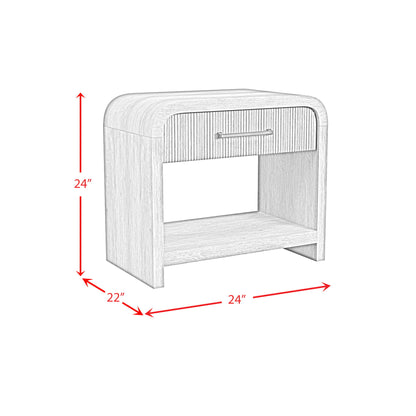 Ridgemont - End Table With USB