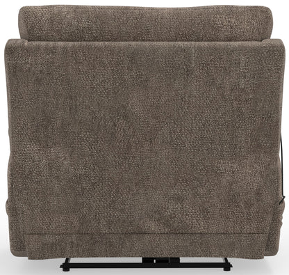 Joya - Power Lay Zero Gravity Recliner With Power Adjustable Headrest And CR3 Heat/Massage/Lumbar/ZG - Mushroom