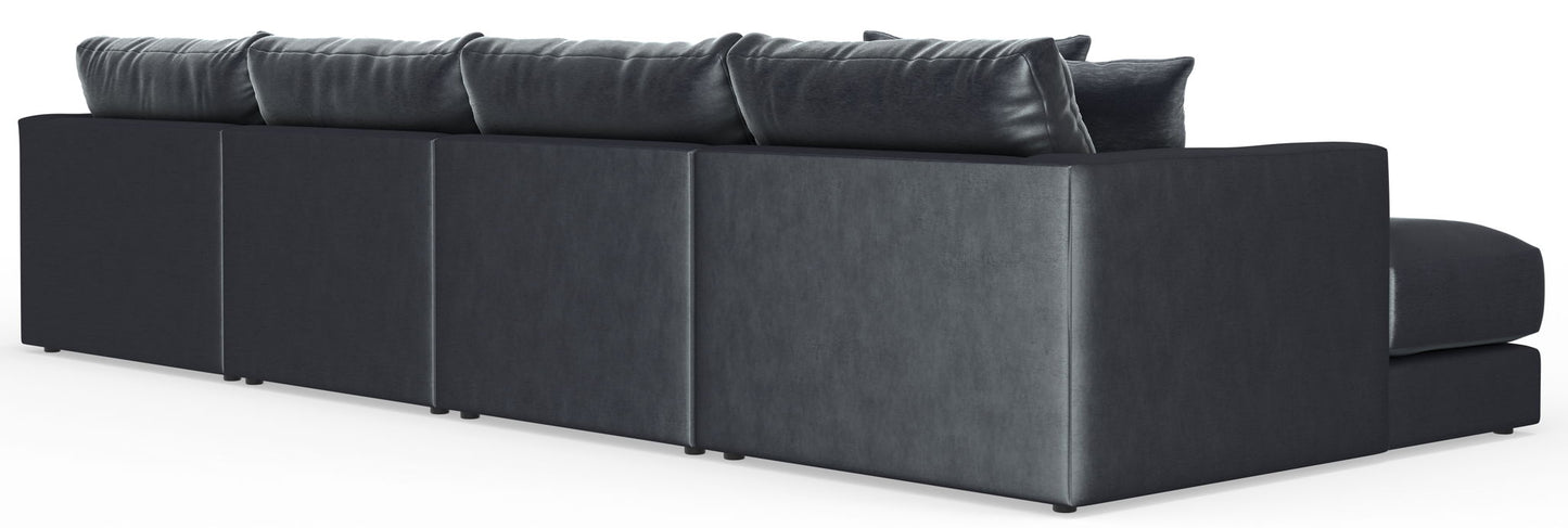 Remington - LSF Chaise - Slate