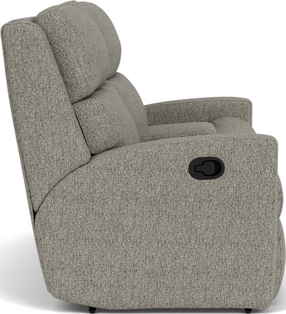 Catalina - Fabric Reclining Loveseat With Console