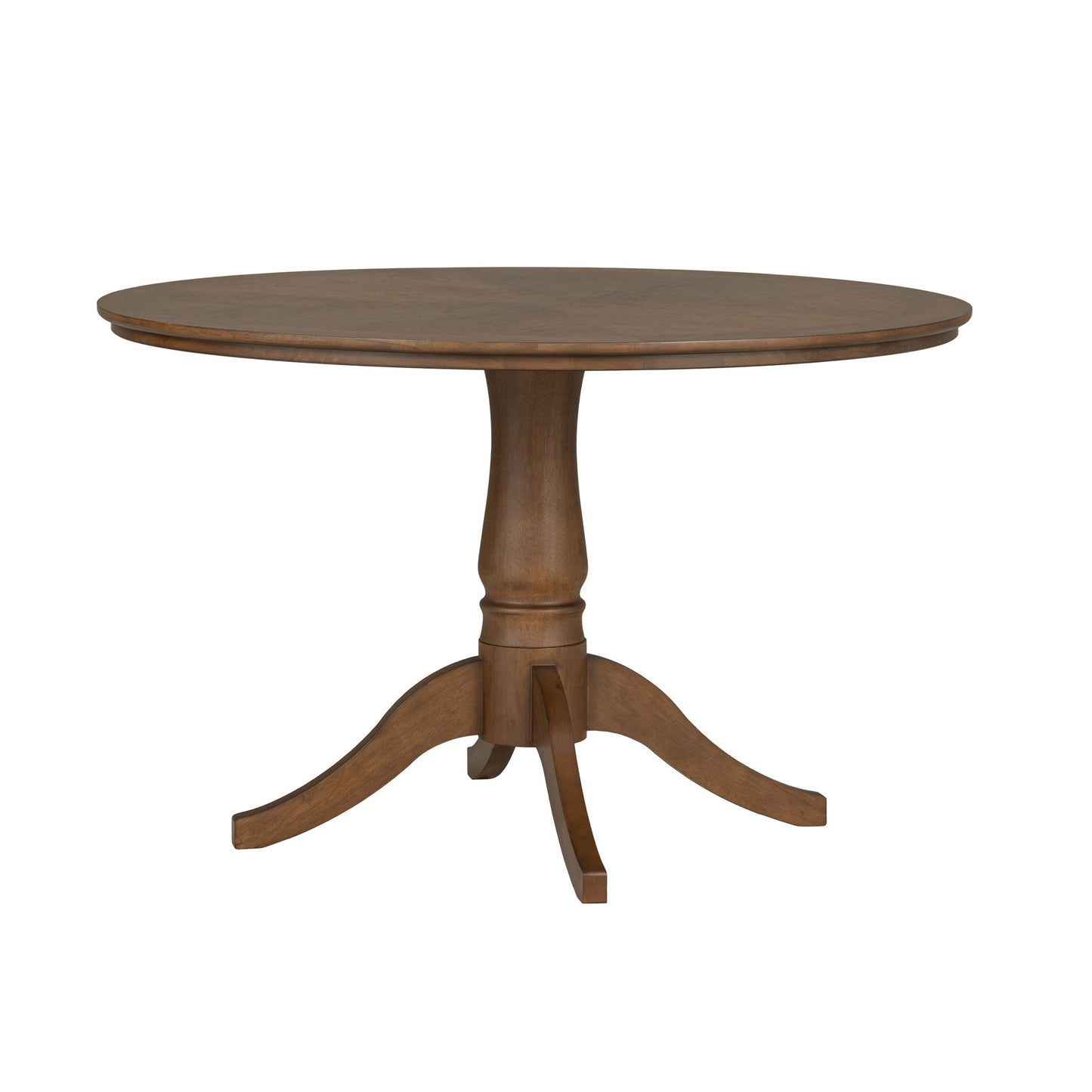 Azalea - Round Dining Table Base - Walnut