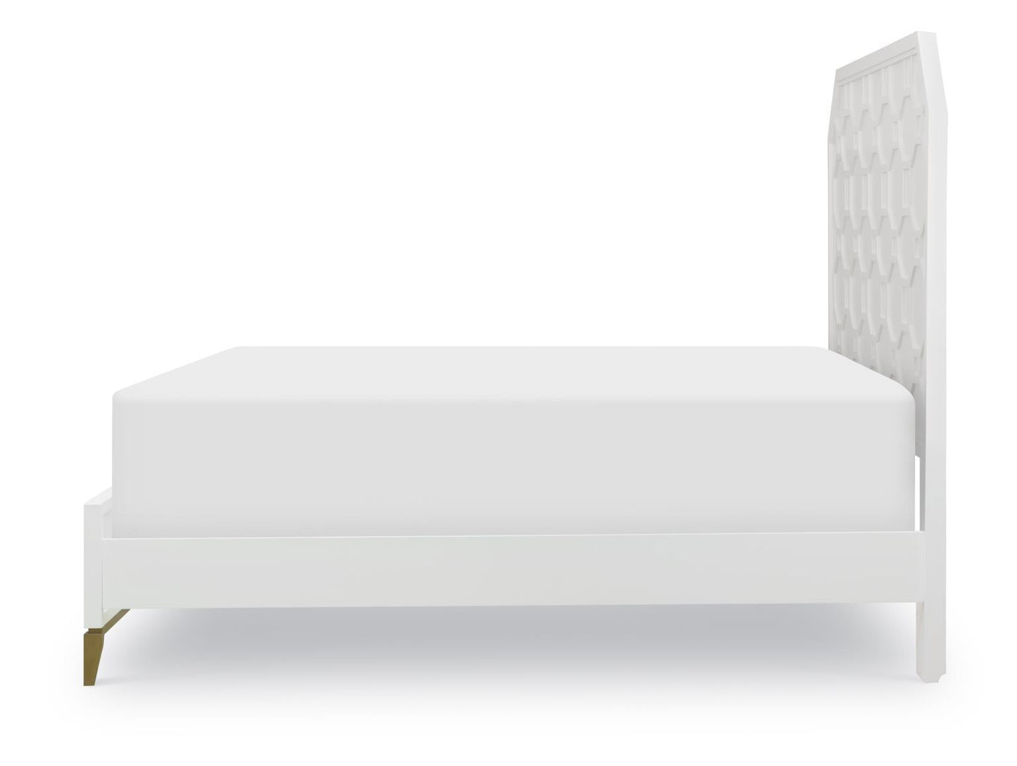 Chelsea by Rachael Ray - King Panel Headboard - White