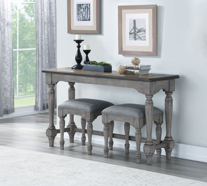 Plymouth - Sofa Table - Gray