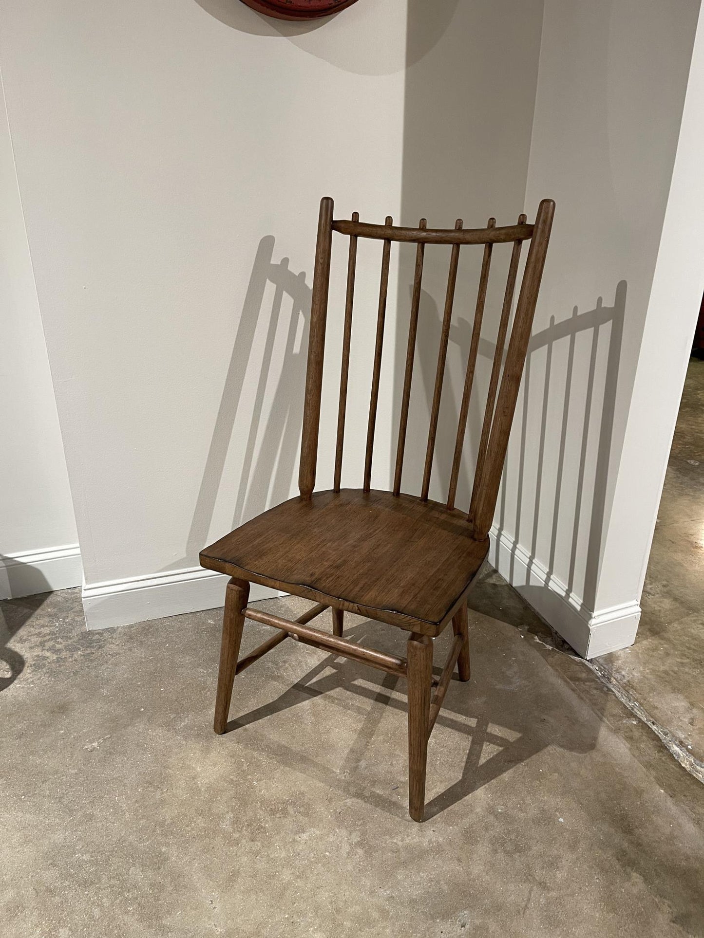 Vintage Market - Spindle Back Side Chair (Set of 2) - Barnwood Oak