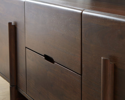 Kydler - Accent Cabinet - Medium Brown