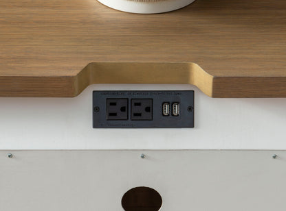 Franklin - Night Stand - White