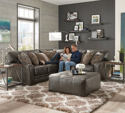 Denali - Italian Leather Match Sectional