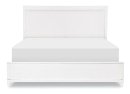 Summerland - King Upholstered Headboard - White