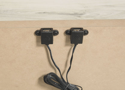 Cambeck - Two Drawer Night Stand - Whitewash