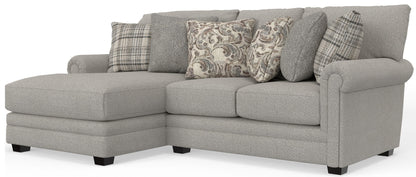 Livingston - Sectional With Comfort Coil Seating And Accent Pillows Included