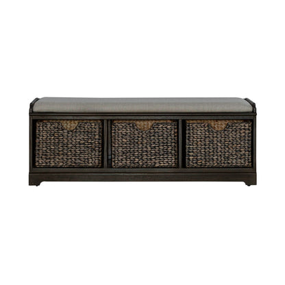 Mill Creek - Wall Bench - Dark Brown