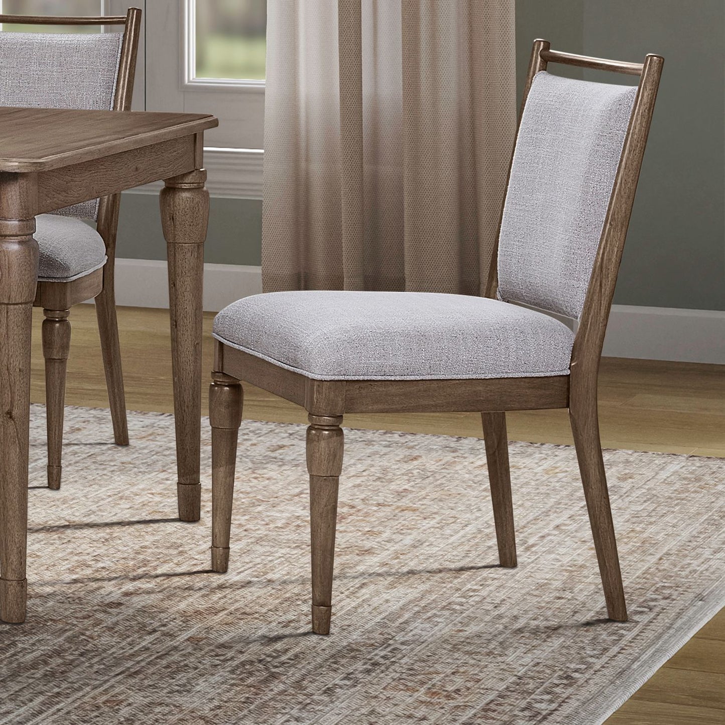 Hickory Grove - Upholstered Side Chair (RTA) - Brown