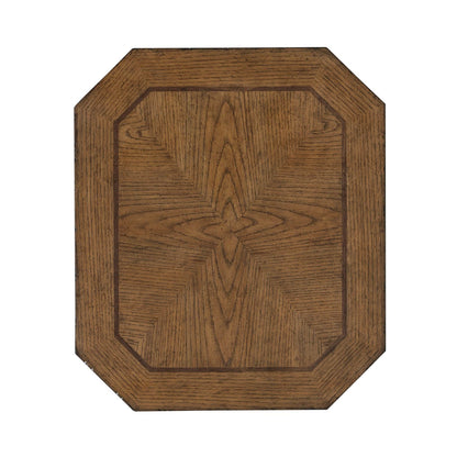 Carolina Park - Octagonal End Table - Brown