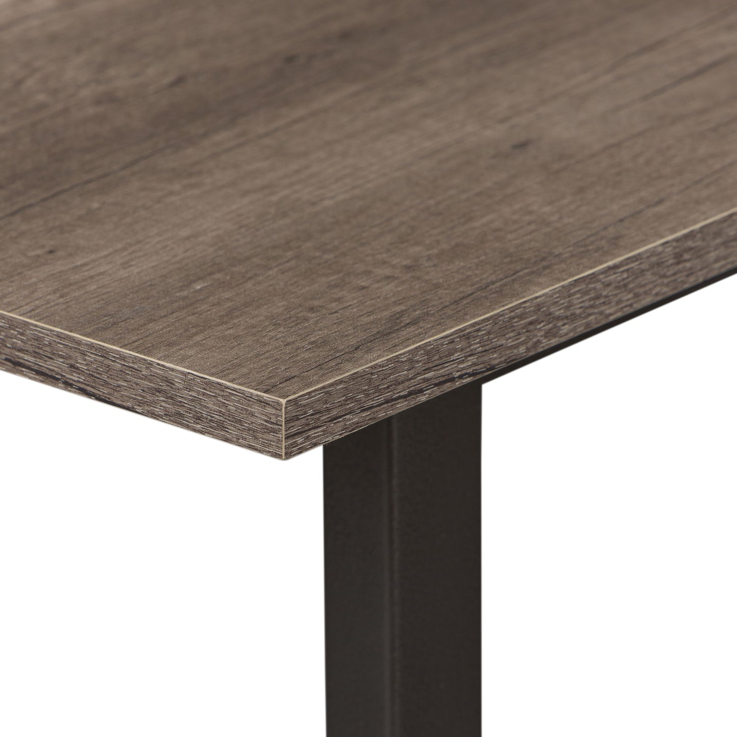 Tanners Creek - Desk Top and End Panel - Dark Gray