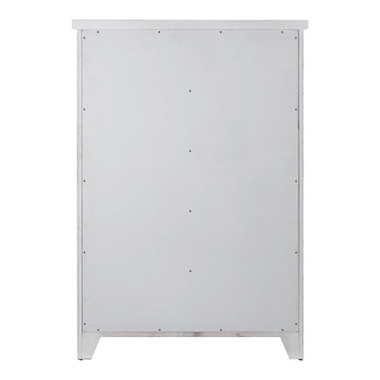 Backroads - 5 Drawer Chest - Weathered White
