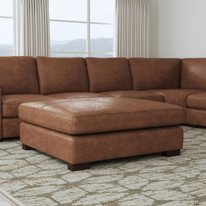 Endurance - Square Cocktail Ottoman - Chestnut