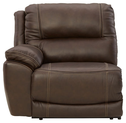 Dunleith - LAF Zero Wall Power Recliner - Chocolate