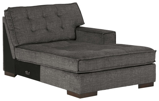 Coulee Point - RAF Corner Chaise - Charcoal