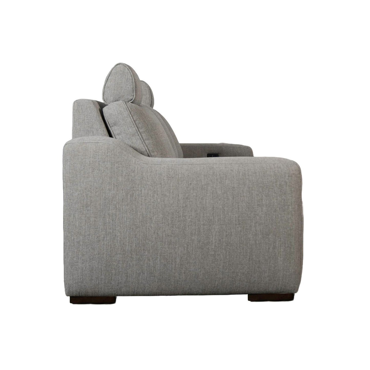 Archer - Sofa With Power Footrest & ZW - Gray