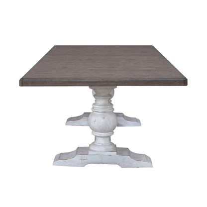 River Place - Trestle Table - White
