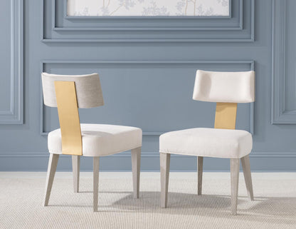 Miramar - Upholstered Side Chair (Set of 2) - Oyster
