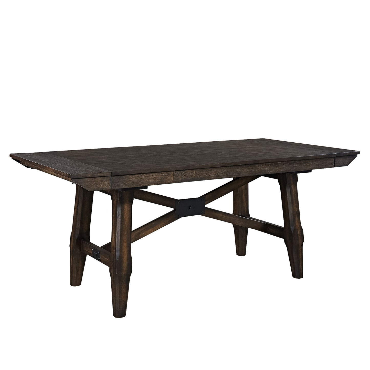 Double Bridge - Trestle Table Base - Dark Brown