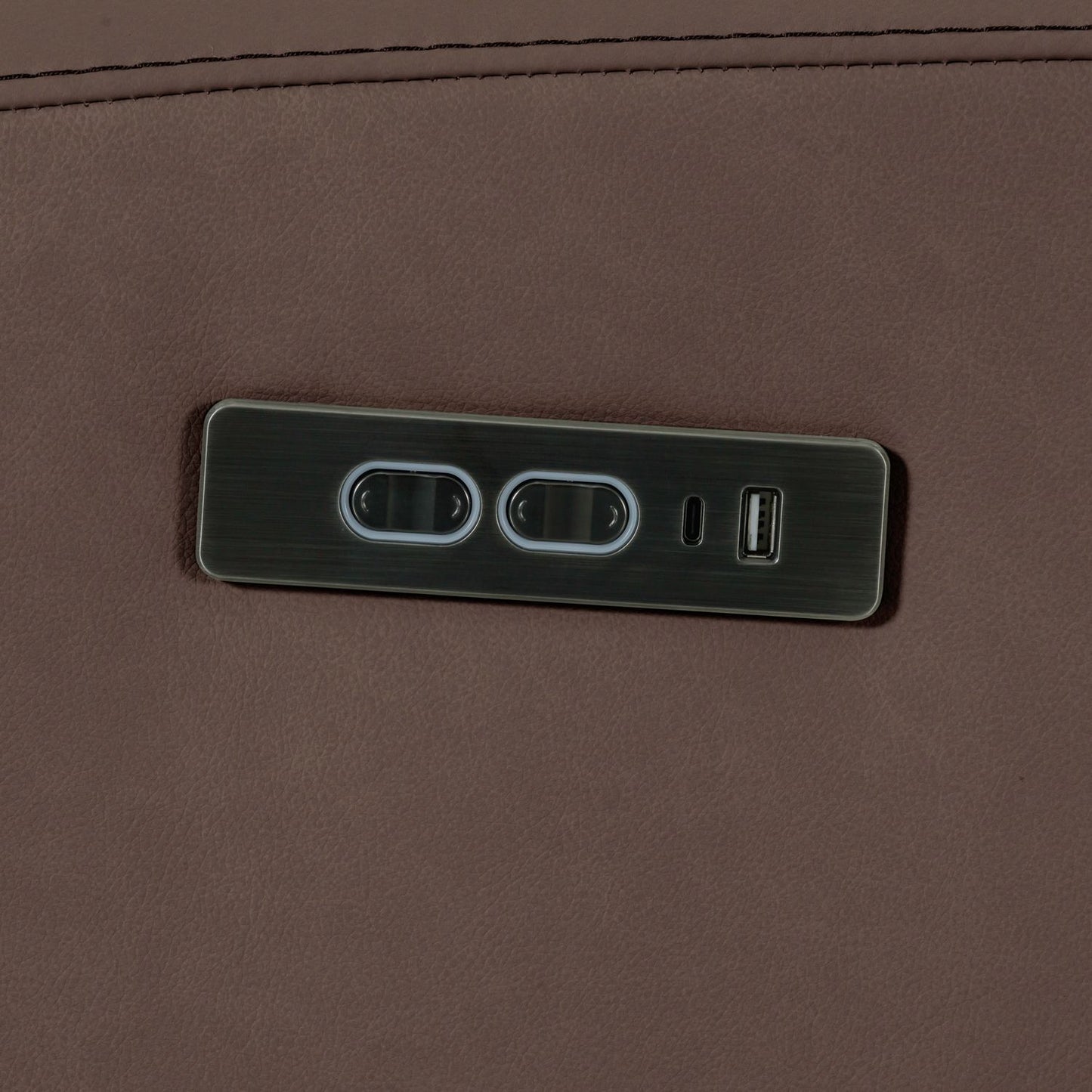 Beckham - L Arm Recliner P2 & ZG - Brown