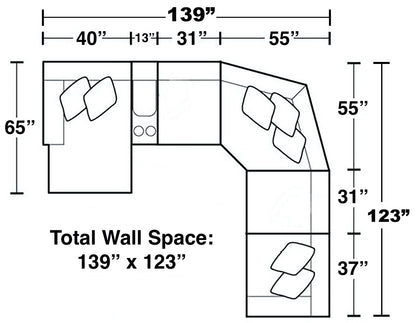 McPherson - Reclining Sectional