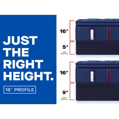 Posturepedic Elite - Brenham II Euro Pillow Top Medium Mattress