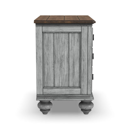 Plymouth - Nightstand - Gray