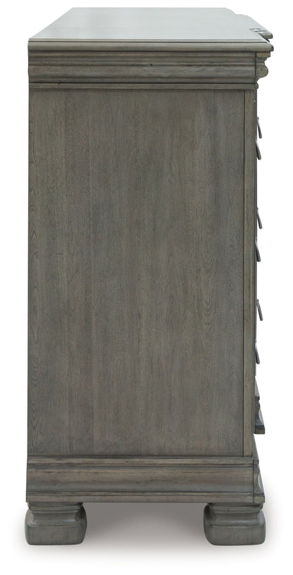Lexorne - Dresser - Gray